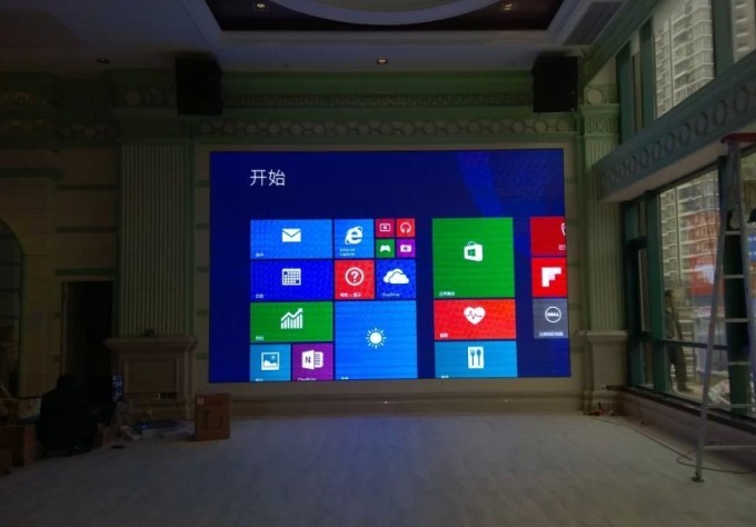 渝北澳維酒店室內P5全彩顯示屏