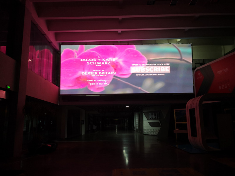 美心公司LED顯示屏安裝案例