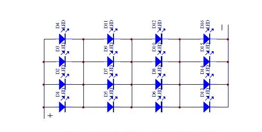 LED電子顯示屏組裝與連接圖